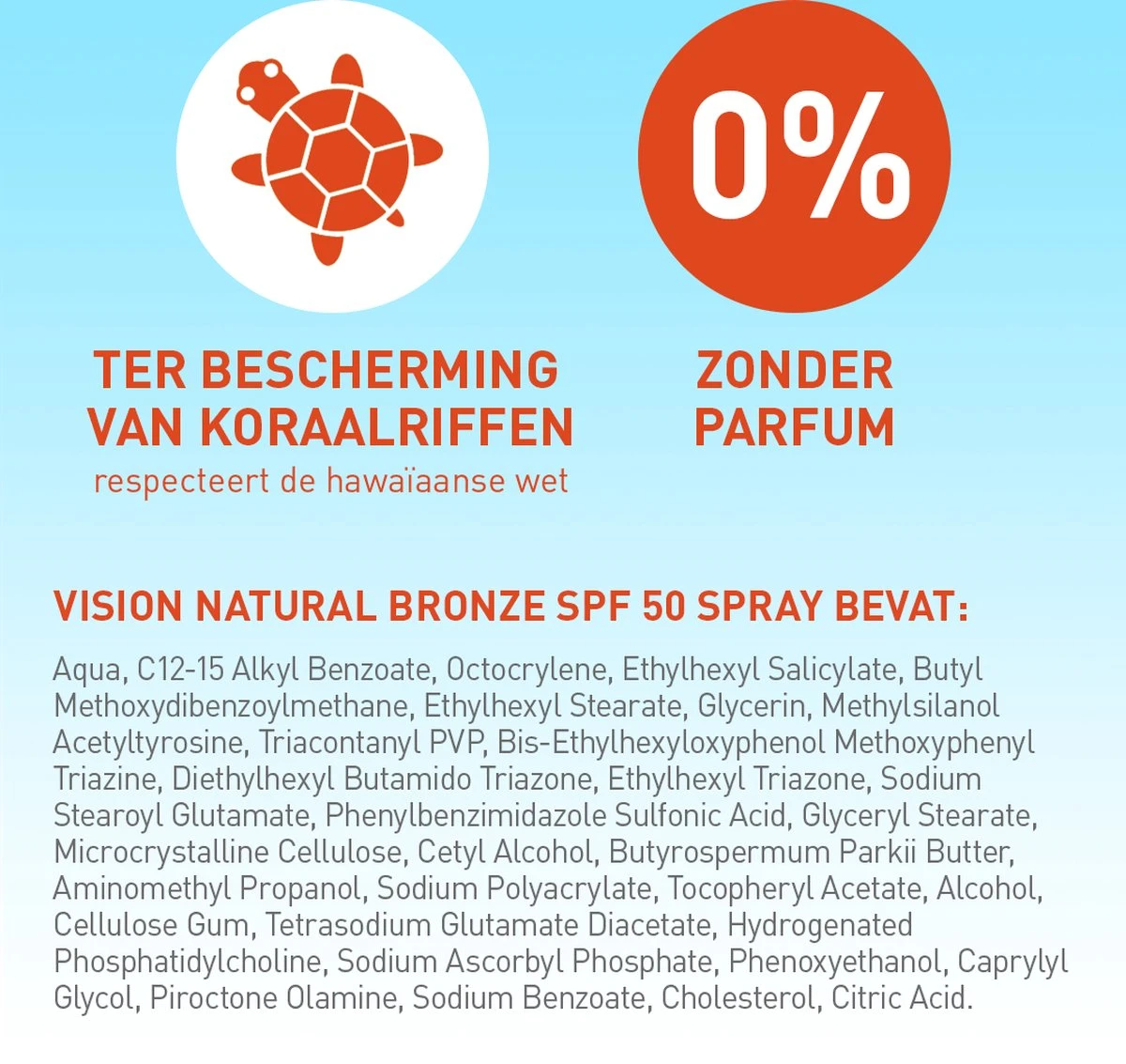 Vision Natural Bronze SPF 50 - Zonneband - Factor 50 - 180 Ml 3 Vision Natural Bronze SPF 50 - Zonneband - Factor 50 - 180 Ml - Afbeelding 3