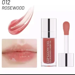 Merkloos Backstage Addict Lip Glow Oil- 012 Rosewood- Winter Lip Oil Soft -Lipolie- Lip Oil - Lip Olie - Soft - Nice- Plumpy Lips