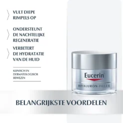 Eucerin Hyaluron-Filler Nachtcrème -Zacht Huid Verkoop 1200x1142 6