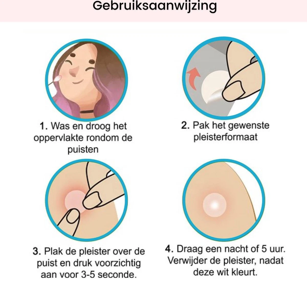 Acne Patches (108x) Met Blackhead Remover Set - Puisten Pleister - Puisten Verwijderaar - 108 Pleisters In 2 Formaten - Mee Eters Verwijderen - Pimple Patch Voor Acneverzorging Met Comedonenlepel Set - Acne Stickers 4 Acne Patches (108x) Met Blackhead Remover Set - Puisten Pleister - Puisten Verwijderaar - 108 Pleisters In 2 Formaten - Mee Eters Verwijderen - Pimple Patch Voor Acneverzorging Met Comedonenlepel Set - Acne Stickers - Afbeelding 4