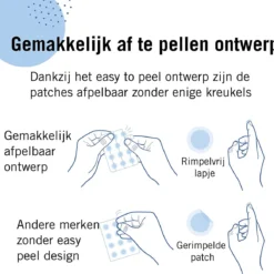 Kascin Puisten Patch Met Hydrocolloide - Acne Pleisters, Pimple Patch - Made In Korea, 39 Stuks, Pleister In Twee Maten: Diameter Van 24 X 12 Mm En 15 X 10 Mm | Puistjes Pleisters -Zacht Huid Verkoop 1200x1164 3