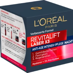 L’Oréal Paris Skin Expert Revitalift Laser X3 Nachtcrème - Anti-rimpel - 50 Ml -Zacht Huid Verkoop 1200x1167 3
