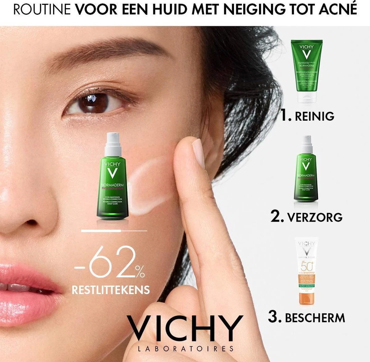 Vichy Normaderm Phytosolution - Dagcrème - Onzuivere Huid - 50 Ml 9 Vichy Normaderm Phytosolution - Dagcrème - Onzuivere Huid - 50 Ml - Afbeelding 9