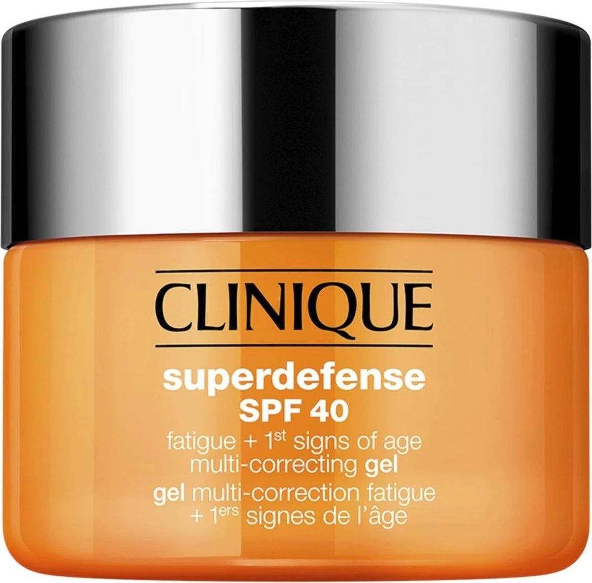 Clinique Superdefense SPF 40 Fatigue + 1st Signs Of Age Multi-Correcting Gel Gezichtsgel 30 Ml - Dagcrème 1 Clinique Superdefense SPF 40 Fatigue + 1st Signs Of Age Multi-Correcting Gel Gezichtsgel 30 Ml - Dagcrème