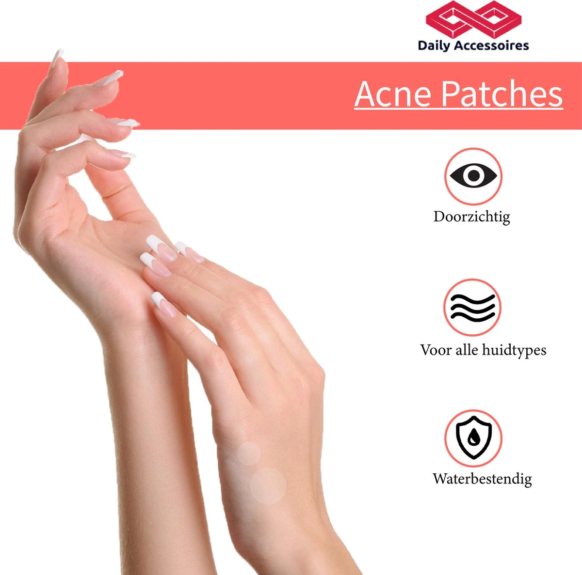 Pimple Patches - Acne Patches - Pimple Patch - Puisten Pleisters - Acne Pleister - 108 Stuks 6 Pimple Patches - Acne Patches - Pimple Patch - Puisten Pleisters - Acne Pleister - 108 Stuks - Afbeelding 6
