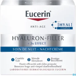 Eucerin Hyaluron-Filler Nachtcrème -Zacht Huid Verkoop 1200x1190