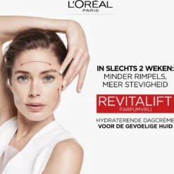 L’Oréal Paris Revitalift Parfumvrij Dagcrème - 50 Ml -Zacht Huid Verkoop 1200x1196 2