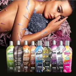 PRO TAN INSTANTLY BLACK 50X DHA Bronzers Zonnebankcreme - 250ml -Zacht Huid Verkoop 1200x1197 6