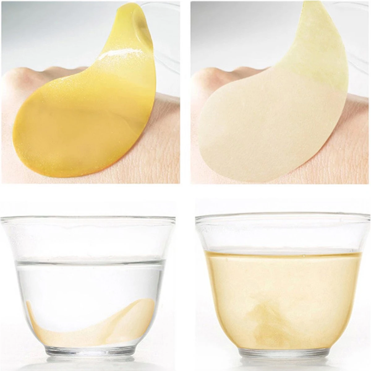 Merkloos LANBENA - Collageen Oogmasker - 24K Goud Oog Masker Patch - 60 Stuks (30 Paar) - Wallen En Donkere Kringen Wegwerken - Anti Age 2 Merkloos LANBENA - Collageen Oogmasker - 24K Goud Oog Masker Patch - 60 Stuks (30 Paar) - Wallen En Donkere Kringen Wegwerken - Anti Age - Afbeelding 2