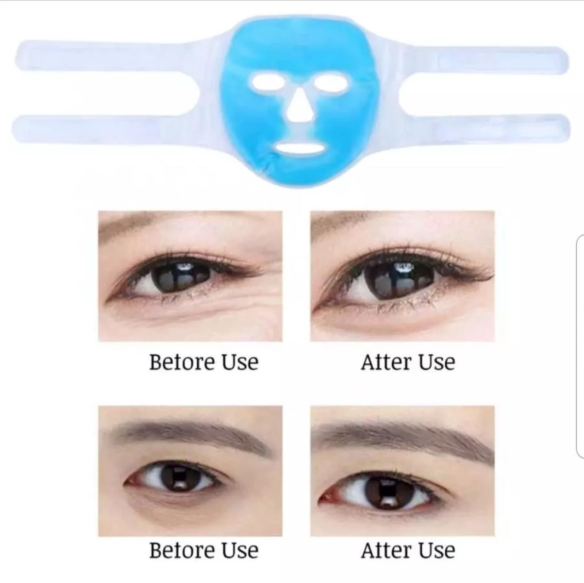 Medilon Gezichtsmasker – Herbruikbaar Masker Voor Koud Of Warm Gebruik – Verkoelend Gelmasker – Gelmasker Voor Ogen – Gelmasker Gezicht – Gel Oogmasker – Hoofdpijn – Ontstekingen – Acne – Vermoeidheid – Anti Wallen 4 Medilon Gezichtsmasker – Herbruikbaar Masker Voor Koud Of Warm Gebruik – Verkoelend Gelmasker – Gelmasker Voor Ogen – Gelmasker Gezicht – Gel Oogmasker – Hoofdpijn – Ontstekingen – Acne – Vermoeidheid – Anti Wallen - Afbeelding 4