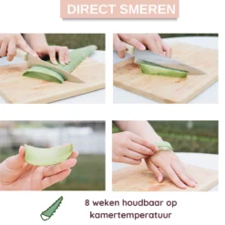 Dr. Green® 1x- Aloë Vera Blad - MAAK GEL IN 3 MINUTEN - 100% Puur - Biologisch -Zacht Huid Verkoop 1200x1199 9