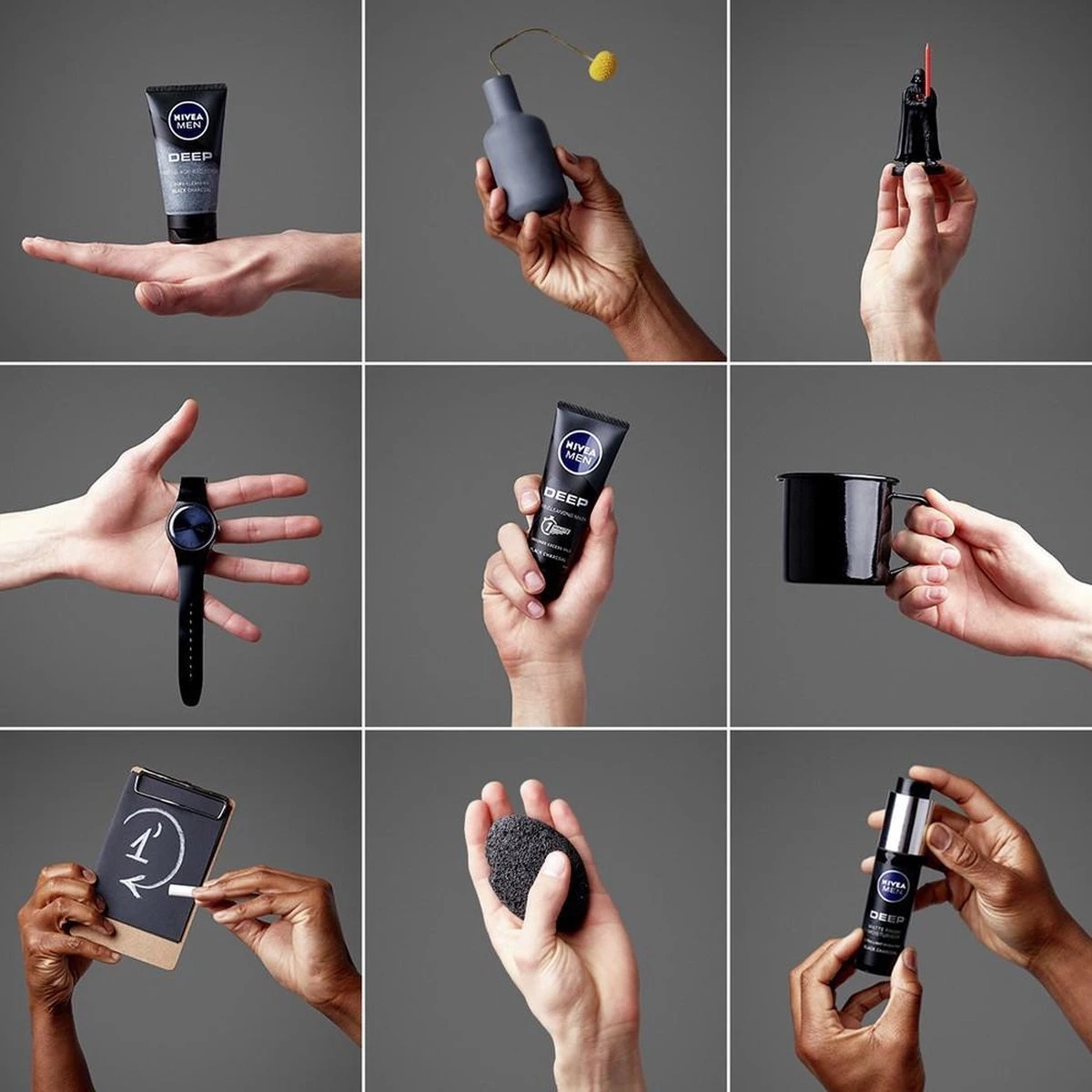 Nivea Men Deep Face Scrub 75 Ml 4 Nivea Men Deep Face Scrub 75 Ml - Afbeelding 4