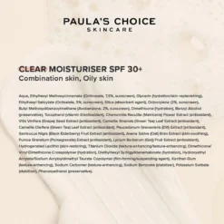 Paula's Choice CLEAR Dagcrème SPF 30 - Gecombineerde, Vette & Acne Huid - 60 Ml -Zacht Huid Verkoop 1200x1200 112
