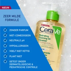 CeraVe - Hydrating Foaming Oil Cleanser - Voor Normale Tot Droge Huid - 236ml -Zacht Huid Verkoop 1200x1200 1280
