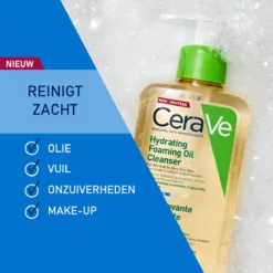 CeraVe - Hydrating Foaming Oil Cleanser - Voor Normale Tot Droge Huid - 236ml -Zacht Huid Verkoop 1200x1200 1281