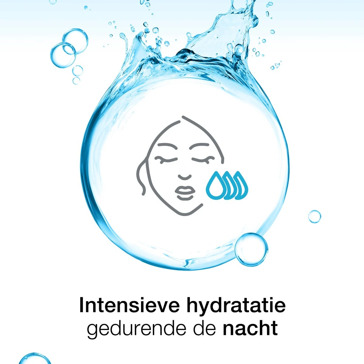 Neutrogena Hydro Boost Nachtcrème, Intensief Hydraterende En Herstellend Masker, Met Hyaluronzuur, 100% Plantaardige Trehalose En Egaliserende Memory Gel, Voor Alle Huidtypen En Olievrij, 1 X 50 Ml 3 Neutrogena Hydro Boost Nachtcrème, Intensief Hydraterende En Herstellend Masker, Met Hyaluronzuur, 100% Plantaardige Trehalose En Egaliserende Memory Gel, Voor Alle Huidtypen En Olievrij, 1 X 50 Ml - Afbeelding 3