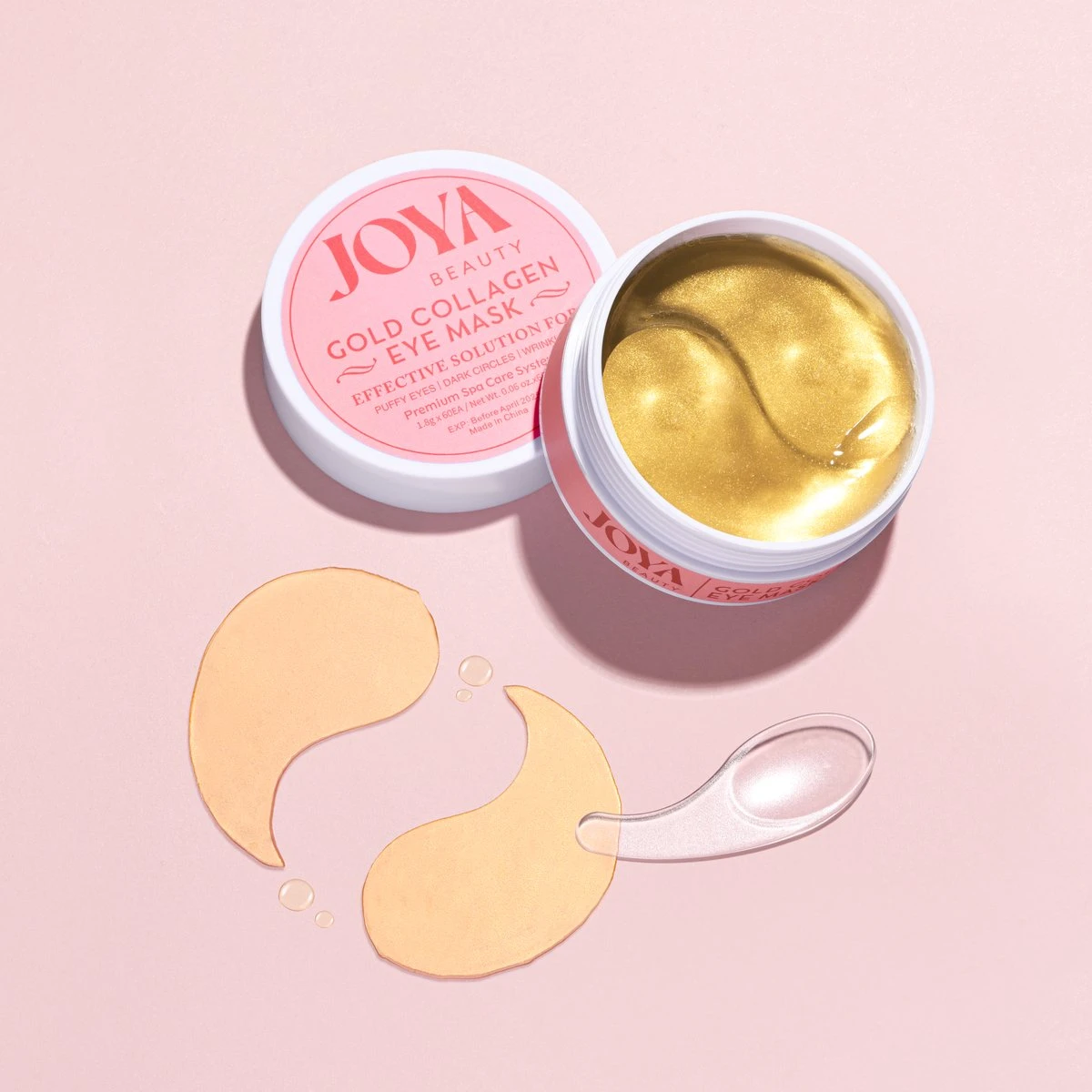 Joya Beauty Collageen Oogmasker - 24K Goud Oog Masker Patch - 60 Stuks (30 Paar) 3 Joya Beauty Collageen Oogmasker - 24K Goud Oog Masker Patch - 60 Stuks (30 Paar) - Afbeelding 3