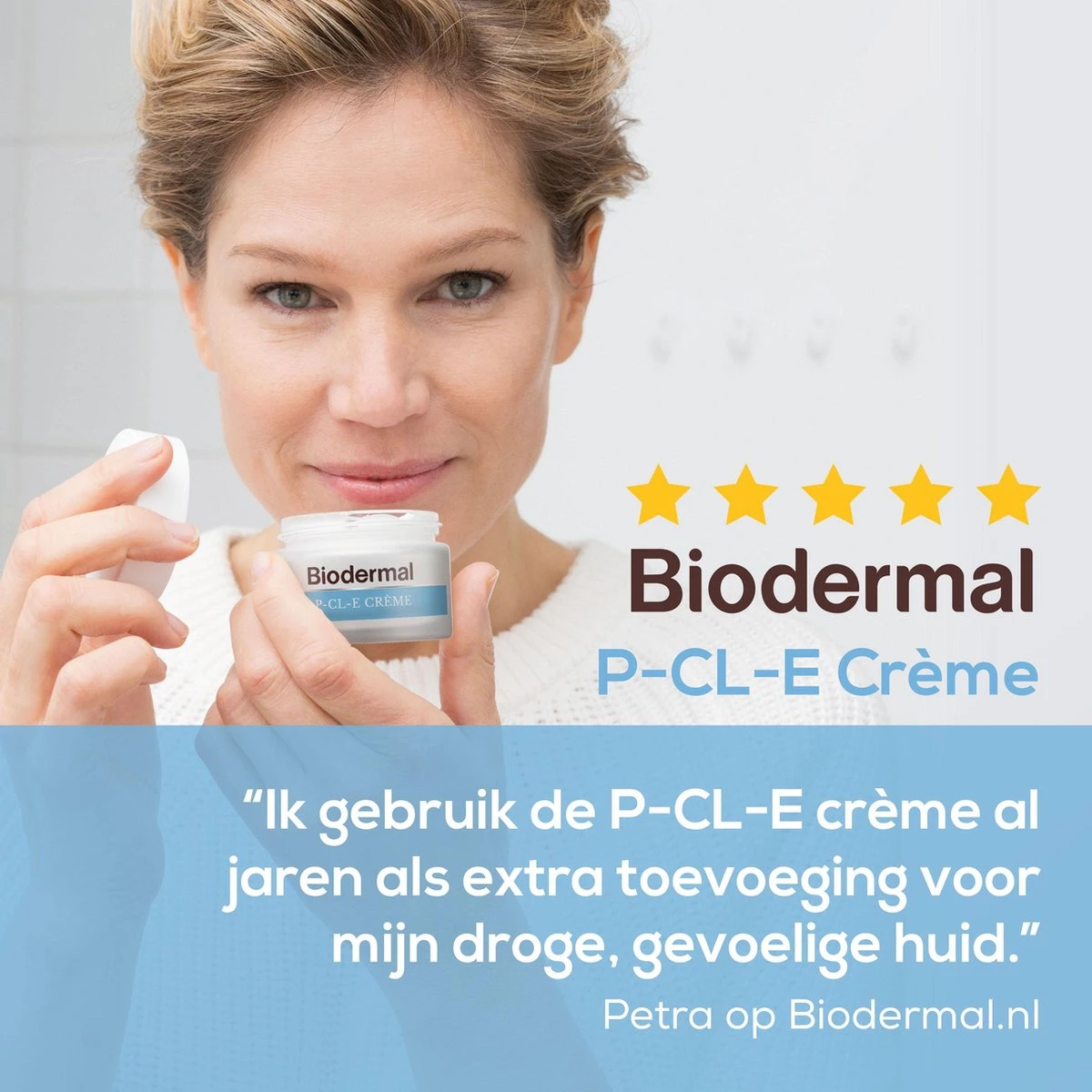 Biodermal P-CL-E Creme - Dagcreme - En Nachtcrème Met Glycerine - Gezichtsverzorging Ondersteunt Natuurlijk Herstel Van De Droge Huid - Droge Huid Gezichtscreme - 100ml 6 Biodermal P-CL-E Creme - Dagcreme - En Nachtcrème Met Glycerine - Gezichtsverzorging Ondersteunt Natuurlijk Herstel Van De Droge Huid - Droge Huid Gezichtscreme - 100ml - Afbeelding 6