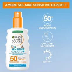 Garnier Ambre Solaire Kids Ceramide Protect Zonnebrandspray SPF 50+ 150 Ml 15 Garnier Ambre Solaire Kids Ceramide Protect Zonnebrandspray SPF 50+ 150 Ml -Zacht Huid Verkoop 1200x1200 374