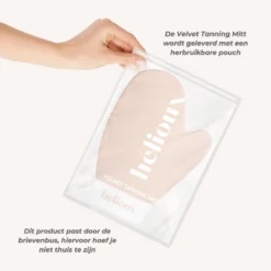 Helioux® Velvet Self Tanning Mitt - Self Tan Glove - Zelfbruiner Applicatie Handschoen - Lichaam En Gezicht -Zacht Huid Verkoop 1200x1200 389