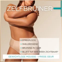 Garnier Ambre Solaire Self Tan Zelfbruiner Mousse - 200ml 7 Garnier Ambre Solaire Self Tan Zelfbruiner Mousse - 200ml -Zacht Huid Verkoop 1200x1200 435