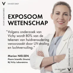 Vichy Capital Soleil UV-Age - Dagelijkse Zonnebrand Voor Het Gezicht - SPF50+ Getint - 40ml -Zacht Huid Verkoop 1200x1200 451
