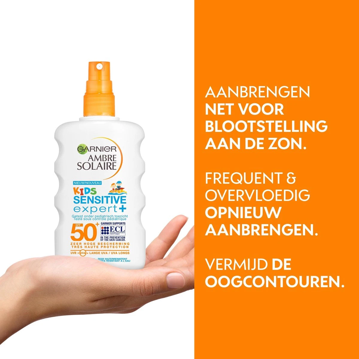 Garnier Ambre Solaire Kids Zonnebrandspray SPF 50+ - Zonnebrand Voor De Kinderhuid - 200 Ml 13 Garnier Ambre Solaire Kids Zonnebrandspray SPF 50+ - Zonnebrand Voor De Kinderhuid - 200 Ml - Afbeelding 13