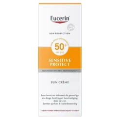 Eucerin Sun Sensitive Protect Crème SPF50+ Zonnebrand - 50 Ml -Zacht Huid Verkoop 1200x1200 502