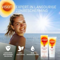 Vision Face Fluid - Zonnebrand Voor Het Gezicht - SPF 30 - 50 Ml -Zacht Huid Verkoop 1200x1200 506
