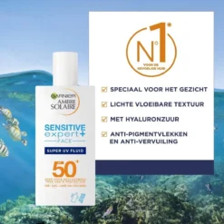 Garnier Ambre Solaire Sensitive Expert+ Zonnebrand - SPF 50+ - 40 Ml -Zacht Huid Verkoop 1200x1200 516