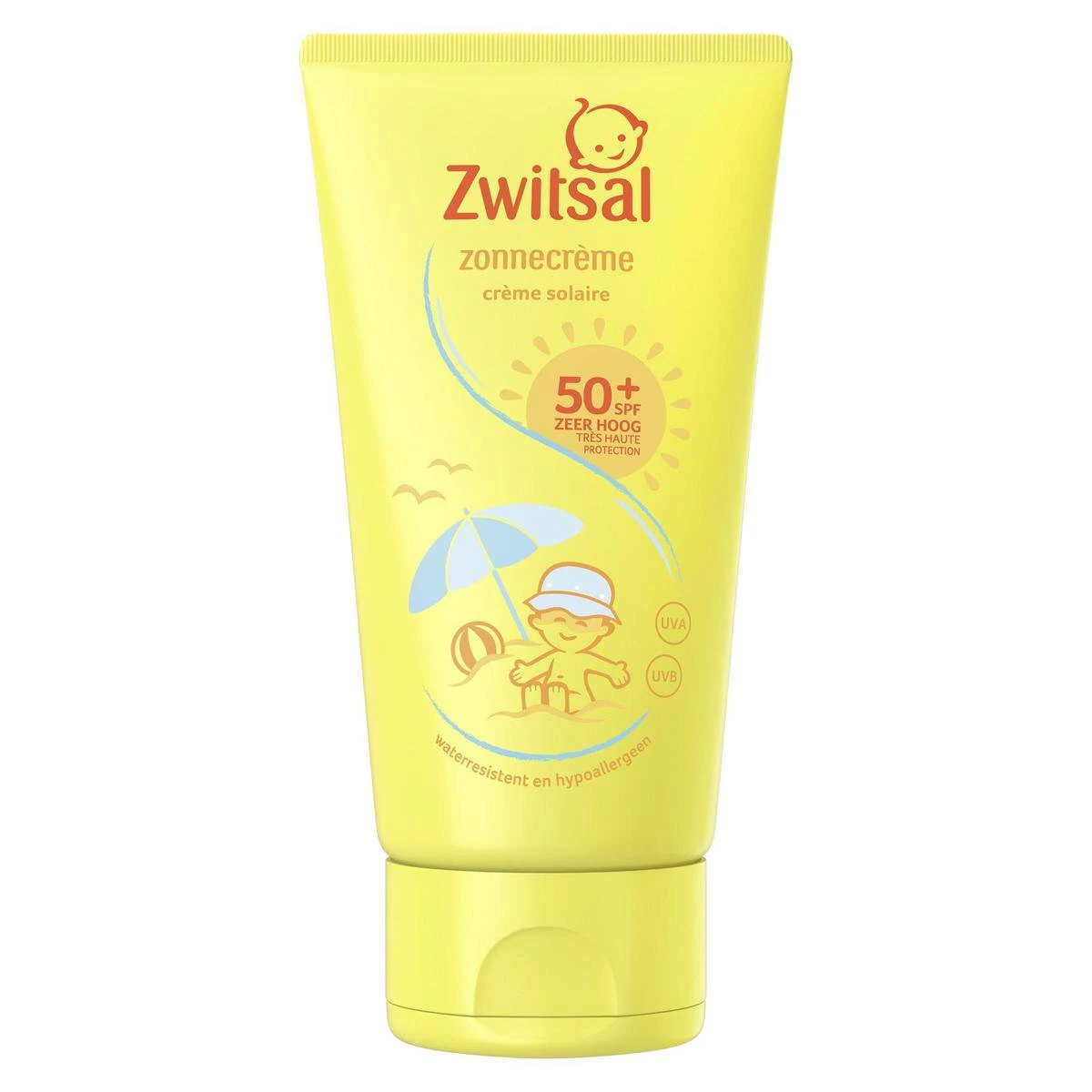 Zwitsal SPF 50+ Zonnecreme - 150 Ml 3 Zwitsal SPF 50+ Zonnecreme - 150 Ml - Afbeelding 3