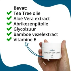 Double Duty Face Scrub - Gezichtsscrub Mannen - Reinigingsscrubs - 100 Ml -Zacht Huid Verkoop 1200x1200 553