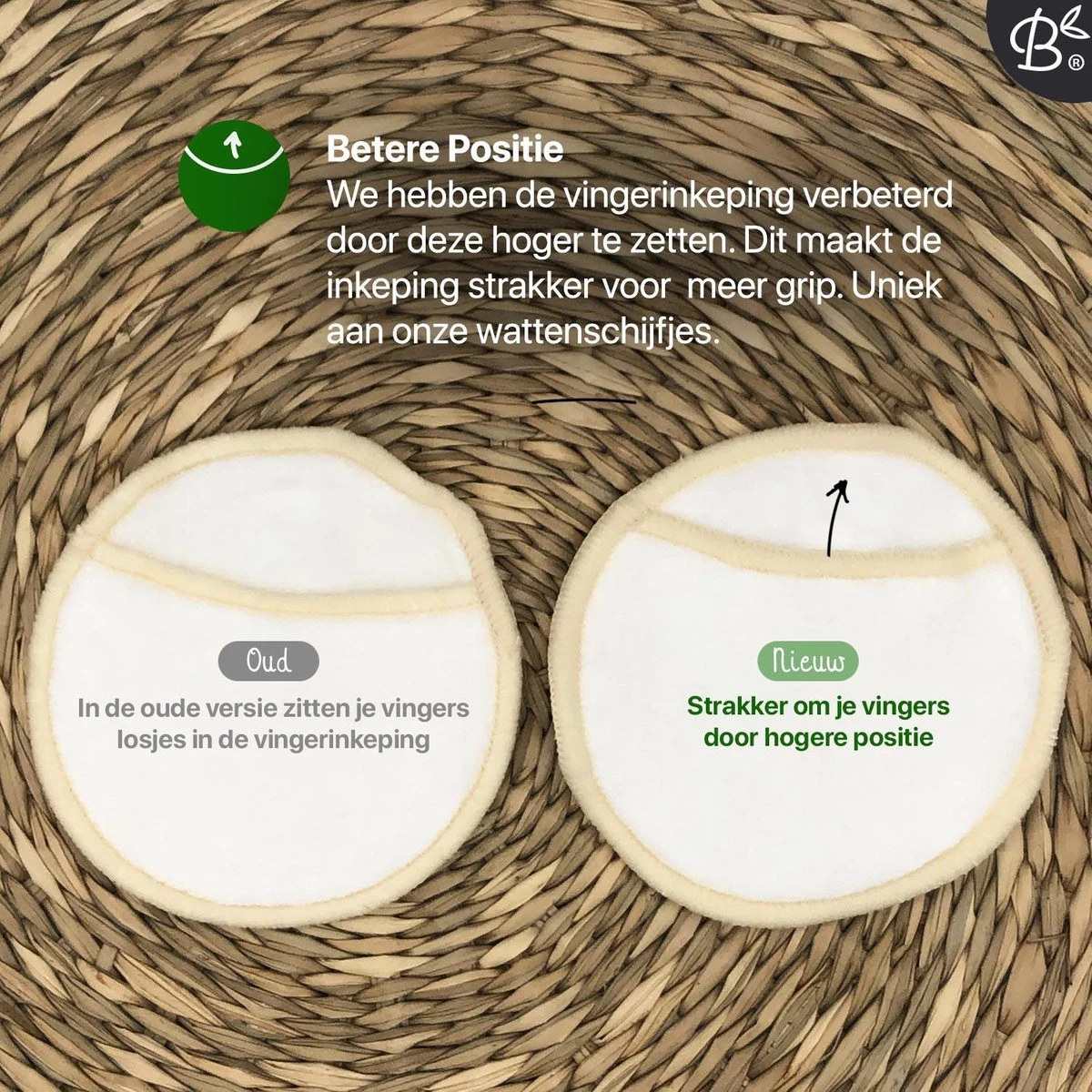 16 Herbruikbare Wattenschijfjes + Bamboe Houder - 12x Dagelijks 4x Scrub 4 Laags - Wasbare Wattenschijfjes Makeup Pads Zero Waste 10 16 Herbruikbare Wattenschijfjes + Bamboe Houder - 12x Dagelijks 4x Scrub 4 Laags - Wasbare Wattenschijfjes Makeup Pads Zero Waste - Afbeelding 10