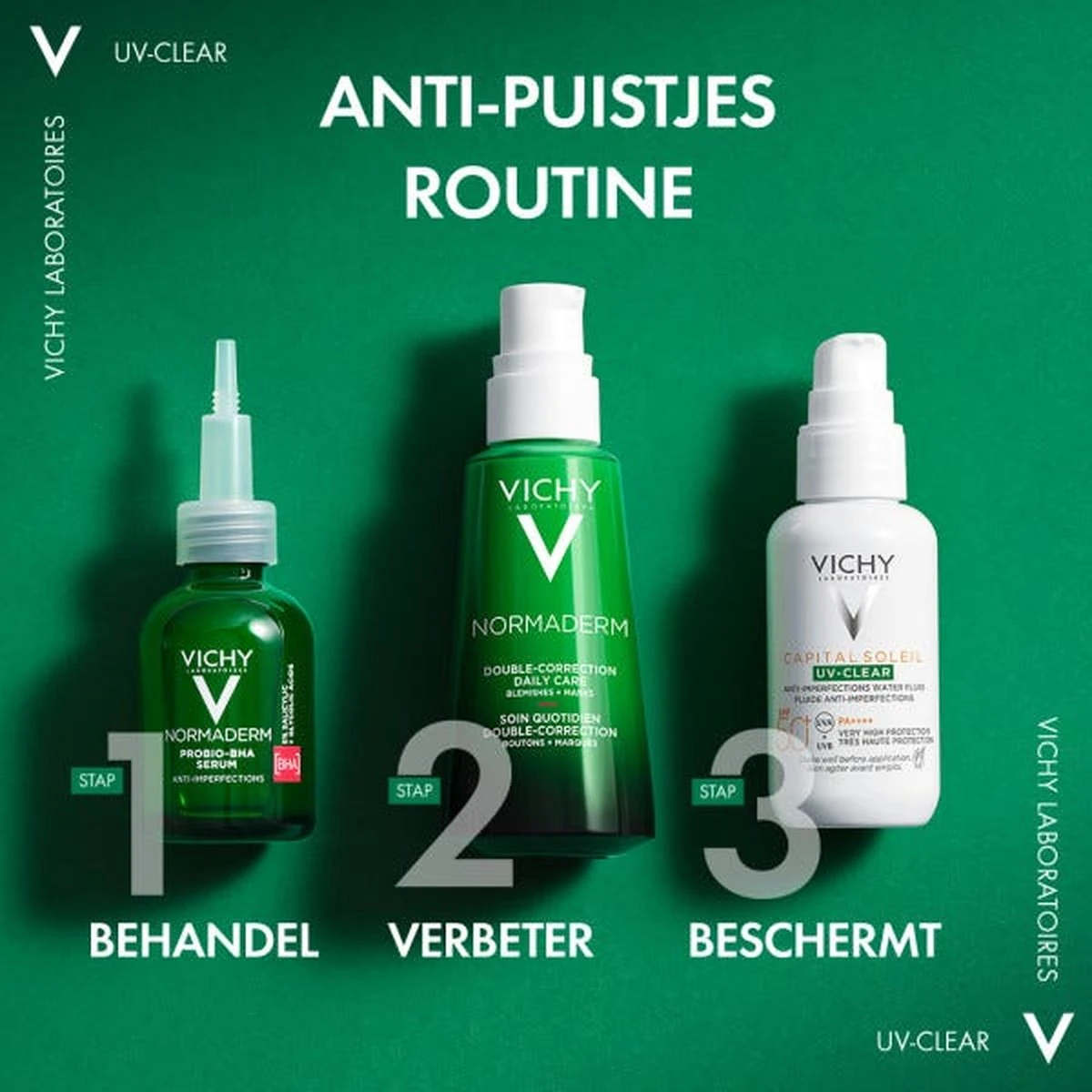 Vichy Normaderm Phytosolution - Dagcrème - Onzuivere Huid - 50 Ml 19 Vichy Normaderm Phytosolution - Dagcrème - Onzuivere Huid - 50 Ml - Afbeelding 19