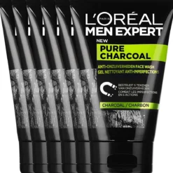 L’Oréal Paris Men Expert Pure Charcoal Gezichtsreiniging - 6 X 100 Ml - Voordeelverpakking 21 L’Oréal Paris Men Expert Pure Charcoal Gezichtsreiniging - 6 X 100 Ml - Voordeelverpakking -Zacht Huid Verkoop 1200x1200 779