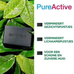 Garnier SkinActive Pure Active Charcoal Gezichtsreinigings Bar 100 Gr -Zacht Huid Verkoop 1200x1200 786