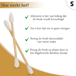 Sanic Herbruikbare Wattenstaafjes Bamboe Met Bamboehouder Wasbare Oorstaafjes Oorstokjes Herbruikbaar Duurzaam Zero-Waste Plastic Vrij - 2 Stuks 10 Sanic Herbruikbare Wattenstaafjes Bamboe Met Bamboehouder Wasbare Oorstaafjes Oorstokjes Herbruikbaar Duurzaam Zero-Waste Plastic Vrij - 2 Stuks -Zacht Huid Verkoop 1200x1200 840