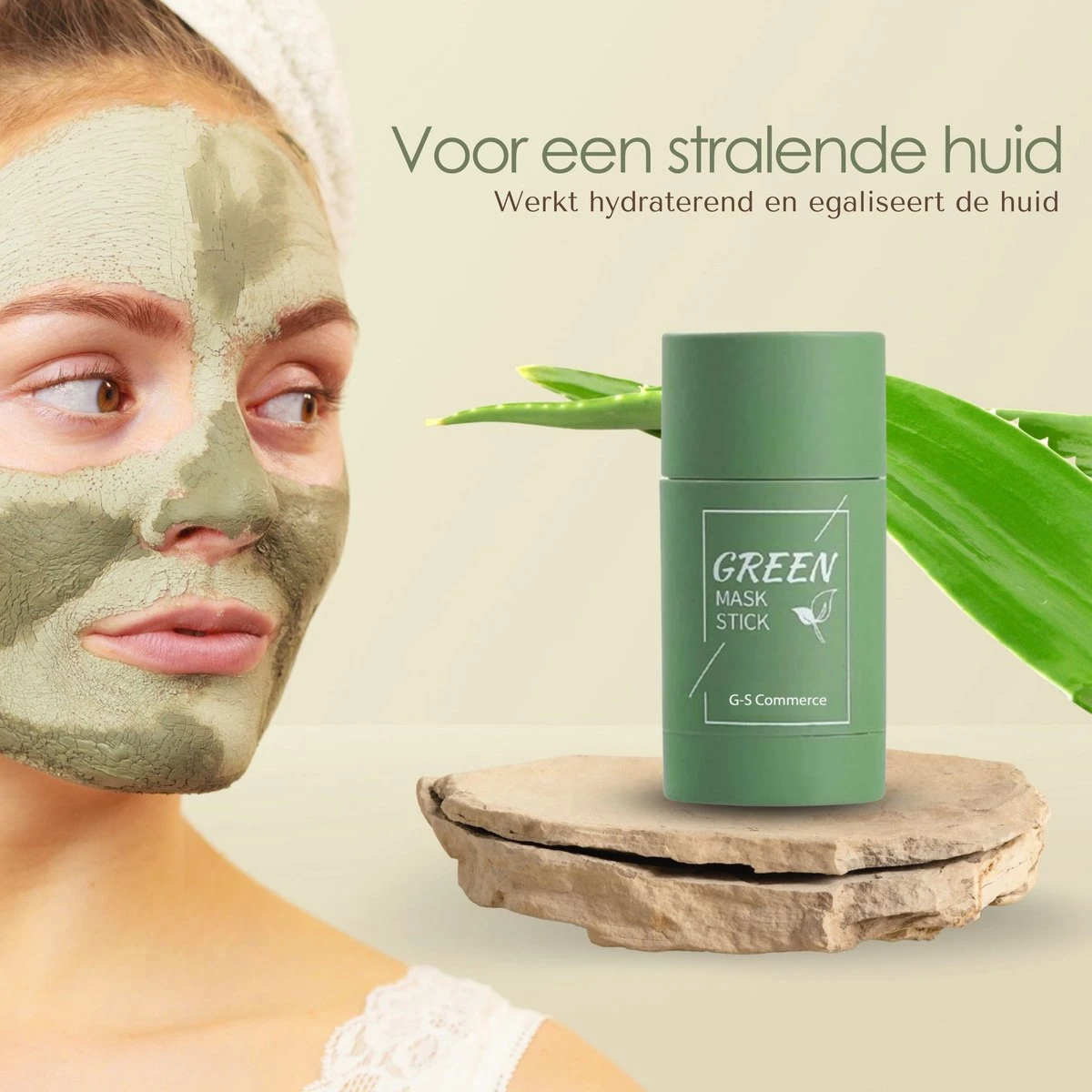 Green Mask Stick | Gezichtsmasker | Mee Eters Verwijderen | Blackhead Remover | De Originele Green Mask Stick | Groene Thee | Huidverzorging | 7 Green Mask Stick | Gezichtsmasker | Mee Eters Verwijderen | Blackhead Remover | De Originele Green Mask Stick | Groene Thee | Huidverzorging | - Afbeelding 7