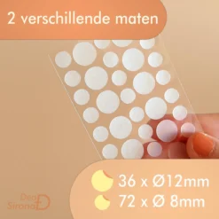 Dea Sirona Pimple Patch - Acne Patch - Puisten Verwijderaar - Puisten Pleister - Acne Pleister - Acne Sticker - Puistjes Verwijderen - 108 Stuks 13 Dea Sirona Pimple Patch - Acne Patch - Puisten Verwijderaar - Puisten Pleister - Acne Pleister - Acne Sticker - Puistjes Verwijderen - 108 Stuks -Zacht Huid Verkoop 1200x1200 943