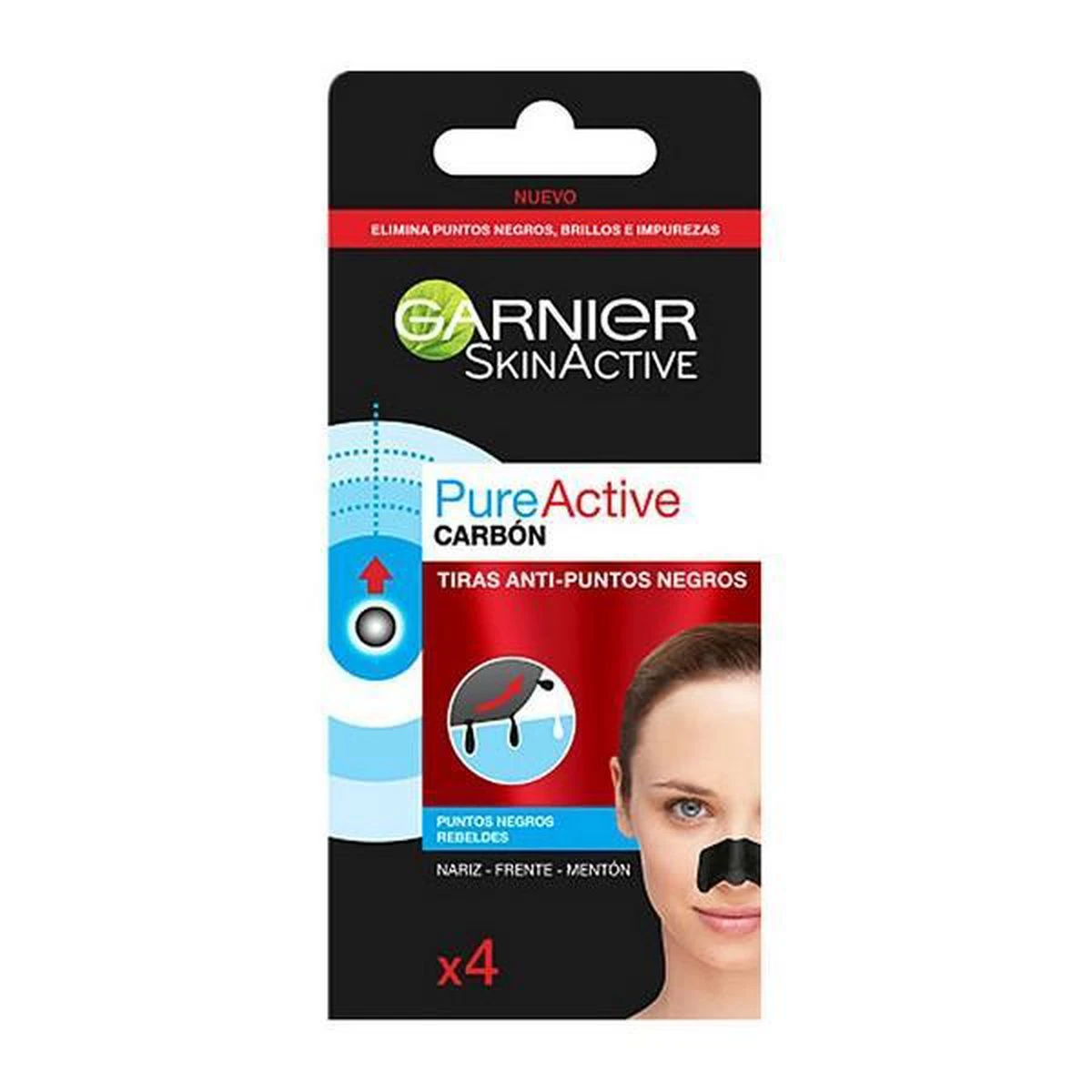 Garnier SkinActive Neus Strips Charcoal - 4 Stuks 15 Garnier SkinActive Neus Strips Charcoal - 4 Stuks - Afbeelding 15