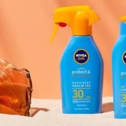 NIVEA SUN Protect & Bronze Zonnespray SPF 50 - 200 Ml 6 NIVEA SUN Protect & Bronze Zonnespray SPF 50 - 200 Ml -Zacht Huid Verkoop 1200x338