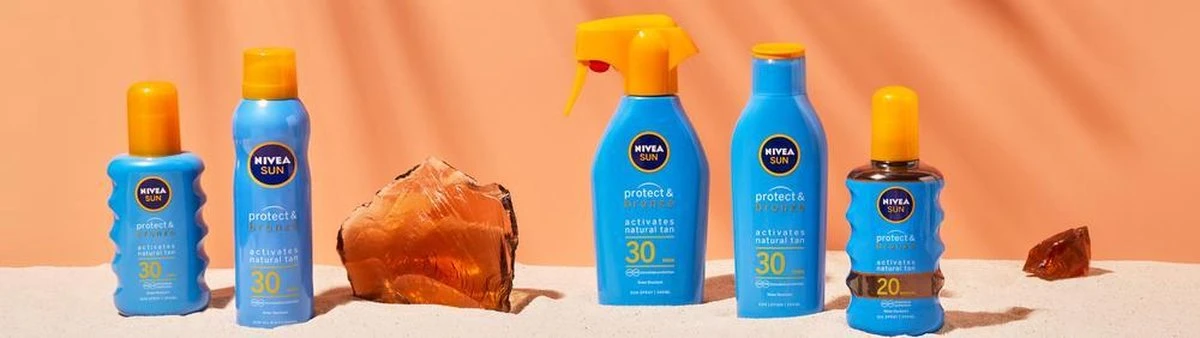 NIVEA SUN Protect & Bronze Zonnespray SPF 50 - 200 Ml 3 NIVEA SUN Protect & Bronze Zonnespray SPF 50 - 200 Ml - Afbeelding 3