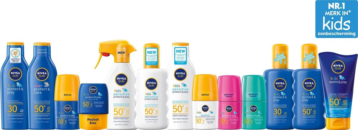 NIVEA SUN Kids Protect & Play Hydraterende Zonnespray SPF 50+ - 200 Ml 4 NIVEA SUN Kids Protect & Play Hydraterende Zonnespray SPF 50+ - 200 Ml - Afbeelding 4