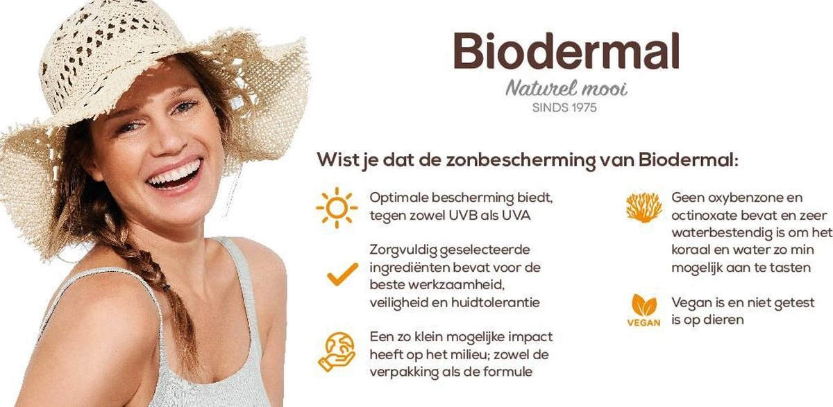 Biodermal Zonnebrand - Zonnebrandcreme Gezicht -Hydraplus Face SPF50 - 50ml 2 Biodermal Zonnebrand - Zonnebrandcreme Gezicht -Hydraplus Face SPF50 - 50ml - Afbeelding 2