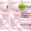Garnier - SkinActive - Micellaire Reinigingsdoekjes Gevoelige Huid - 3 X 25 Stuks - Gezichtsreiniging - Voordeelverpakking