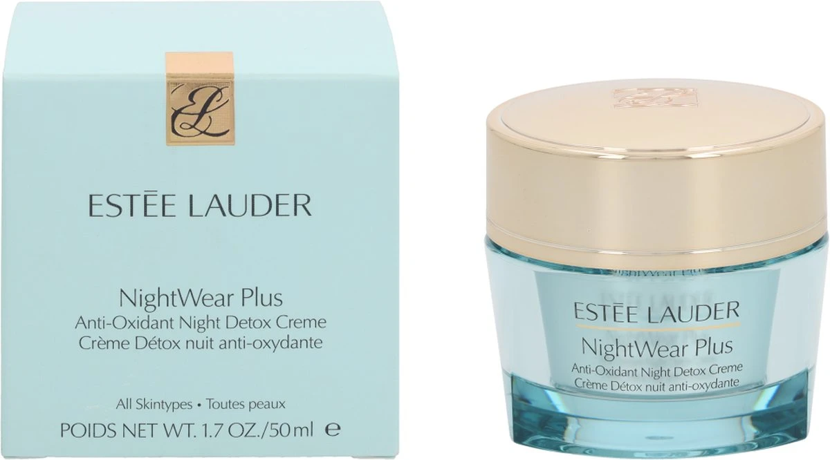Estée Lauder NightWear Plus Anti-Oxidant Night Detox Crème Nachtcrème - 50 Ml 7 Estée Lauder NightWear Plus Anti-Oxidant Night Detox Crème Nachtcrème - 50 Ml - Afbeelding 7