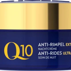 NIVEA Q10 Power +Extra Voedend Anti-Rimpel Nachtcrème - Droge Huid - 50 Ml