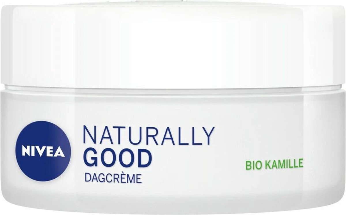 Nivea Naturally Good Dagcrème Gevoelige Huid - 50 Ml - Met Bio Kamille 7 Nivea Naturally Good Dagcrème Gevoelige Huid - 50 Ml - Met Bio Kamille - Afbeelding 7