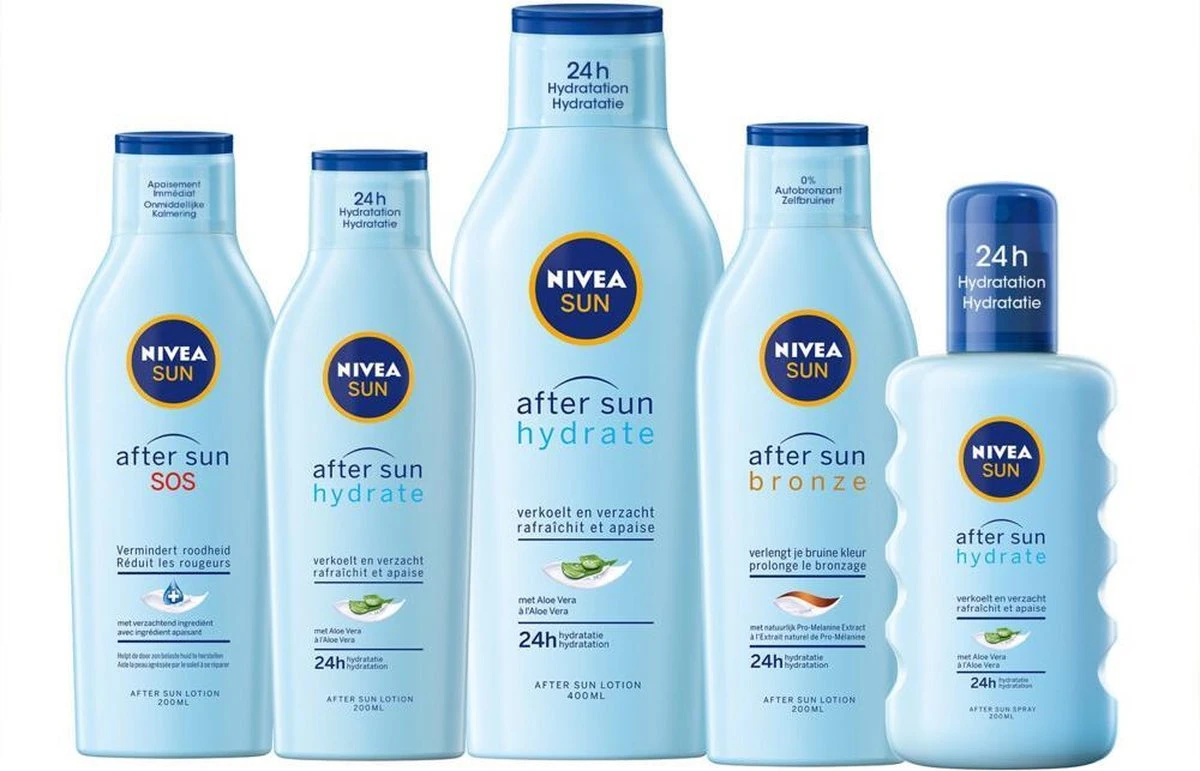 NIVEA SUN Hydraterende Kalmerende After Sun Spray - 200 Ml 6 NIVEA SUN Hydraterende Kalmerende After Sun Spray - 200 Ml - Afbeelding 6