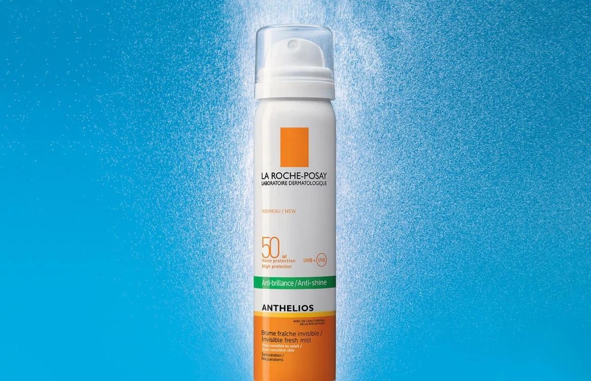 La Roche-Posay Anthelios Zonnebrand Mist Gezicht SPF50 - 2x 75 Ml 2 La Roche-Posay Anthelios Zonnebrand Mist Gezicht SPF50 - 2x 75 Ml - Afbeelding 2